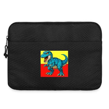 dinosaur - Laptop bag 15" - black - Front