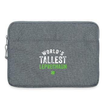 Le plus grand lutin du monde - Sacoche pour ordinateur portable 15 pouces - gris chiné - Devant
