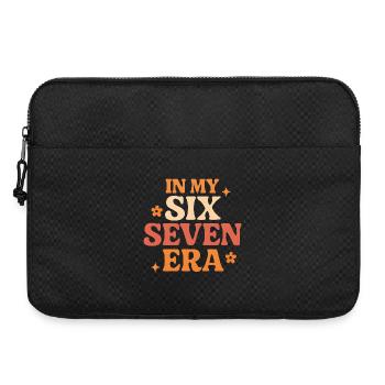 Dans mon mème d’humour italien de la pourriture cervementale de l’ère 67 des Six Sept - Sacoche pour ordinateur portable 15 pouces - noir - Devant