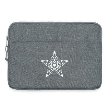 Étoile - Sacoche pour ordinateur portable 15 pouces - gris chiné - Devant