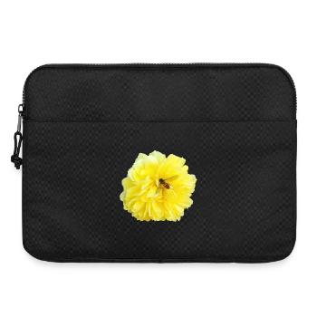 Yellow_Rose_-_Bee_Nature_Photography - Laptoptasche 15" - Schwarz - Vorne