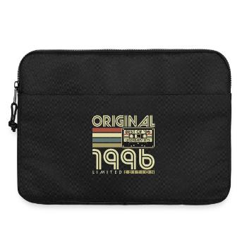 1996 Jahrgang Geburtstag Vintage Retro Geschenk - Laptoptasche 15" - Schwarz - Vorne