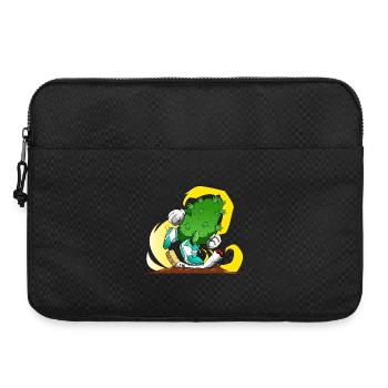 Fumer de l'herbe, pas des cigarettes - Sacoche pour ordinateur portable 15 pouces - noir - Devant