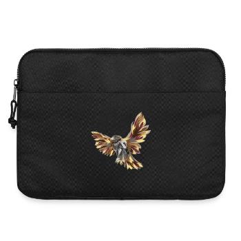 Icône de couleurs d’illustration de vol d’aigle icône d’oiseau - Sacoche pour ordinateur portable 15 pouces - noir - Devant