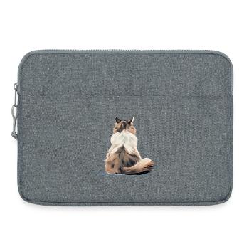 Ragdoll - Laptoptasche 15" - Grau meliert - Vorne