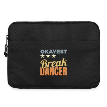 Durchschnittlicher Breakdancer - Laptoptasche 15" - Schwarz - Vorne