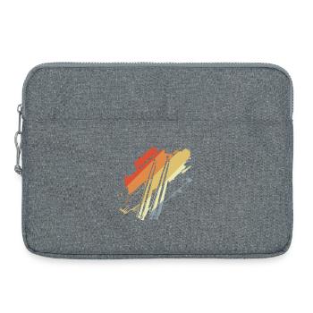Drumsticks Vintage Look - Laptoptasche 15" - Grau meliert - Vorne