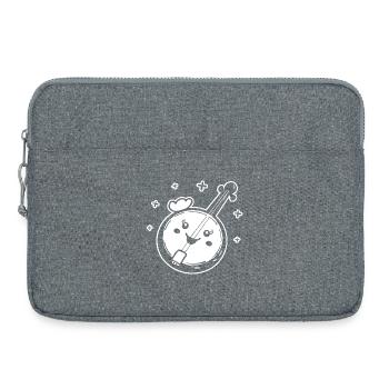 Banjo Cartoon Style - Laptop bag 15" - heather grey - Front