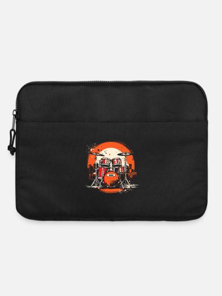 Trapset Grafik - Laptoptasche 15" - Schwarz