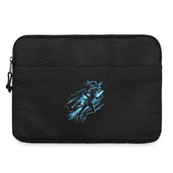 Graphique du coureur - Sacoche pour ordinateur portable 15 pouces - noir - Devant