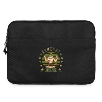Hecht Fisch - Laptoptasche 15" - Schwarz - Vorne