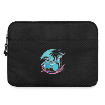 Batterie Look des années 90 - Sacoche pour ordinateur portable 15 pouces - noir - Devant