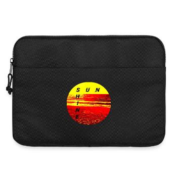 SunShine Fire Sunset Summer Sun Fire - Laptop bag 15" - black - Front