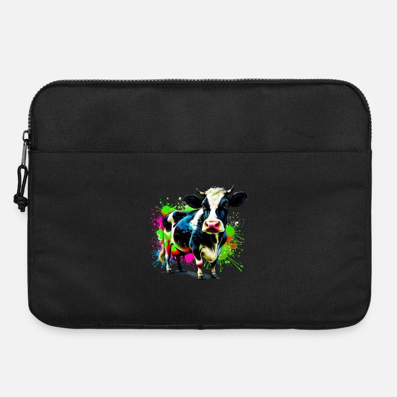 Mucca - Borsa per laptop 15" - nero