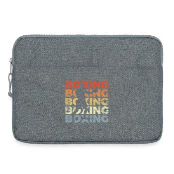 Coffrets Vintage - Sacoche pour ordinateur portable 15 pouces - gris chiné - Devant