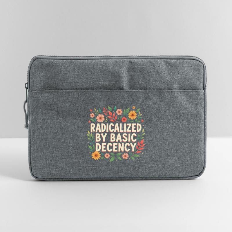 Radicalized by basic decency Laptop bag 15"
