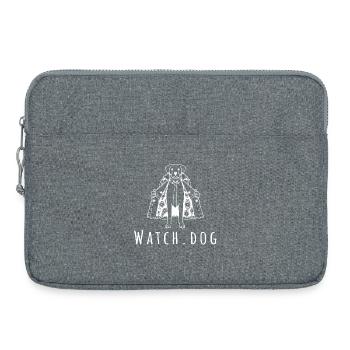 Silhouette de rue WatchDog - Sacoche pour ordinateur portable 15 pouces - gris chiné - Devant