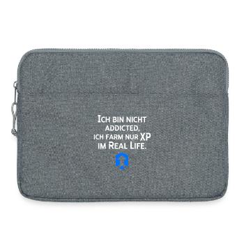 Farm XP Im Real Life - Laptoptasche 15" - Grau meliert - Vorne