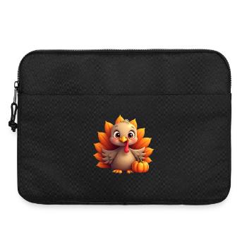 Bébé dinde de Thanksgiving - Sacoche pour ordinateur portable 15 pouces - noir - Devant