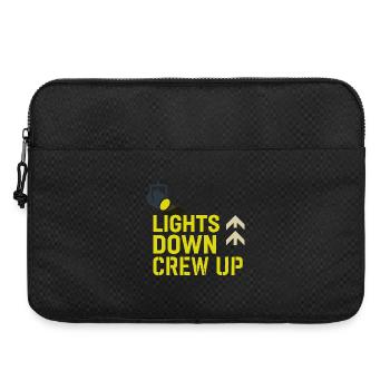 Theatre Technology Crew Stage Technician Sound - Laptop bag 15" - black - Front