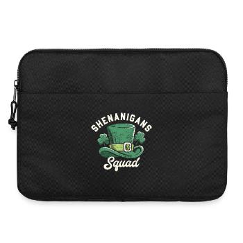 Shenanigans Squad St Patricks Day Green Hat - Laptop bag 15" - black - Front