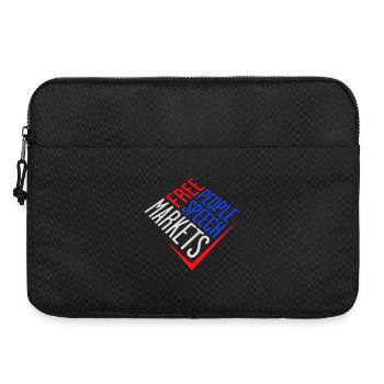 Marché de la liberté d’expression Peuple Libertarian Freedom Logo - Sacoche pour ordinateur portable 15 pouces - noir - Devant