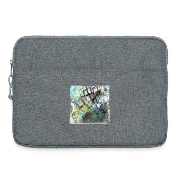 Avion - Sacoche pour ordinateur portable 15 pouces - gris chiné - Devant