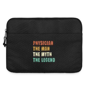 Doctor Myth Legend Shirt - Laptop bag 15" - black - Front
