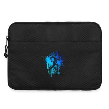 Kurz und klar Running - Laptoptasche 15" - Schwarz - Vorne