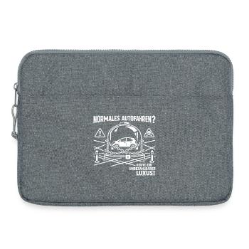 Normales Autofahren ? - Laptoptasche 15" - Grau meliert - Vorne