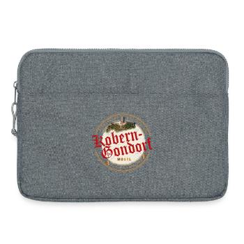 Kobern Gondorf Vintage Mosel Rheinland-Pfalz - Laptoptasche 15" - Grau meliert - Vorne