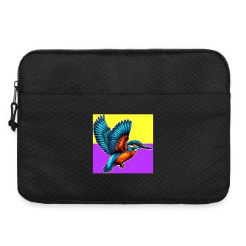 kingfisher - Laptop bag 15" - black - Front