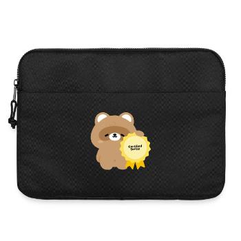 Castor Doux certifié - Sacoche pour ordinateur portable 15 pouces - noir - Devant
