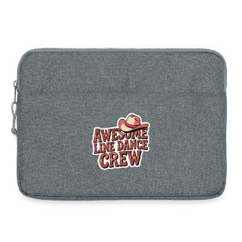 Fantastische Line Dance Crew - Laptoptasche 15" - Grau meliert - Vorne