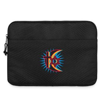 Drei Religionen - Laptoptasche 15" - Schwarz - Vorne