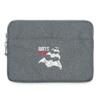 Bats Fly - Laptoptasche 15" - Grau meliert - Vorne