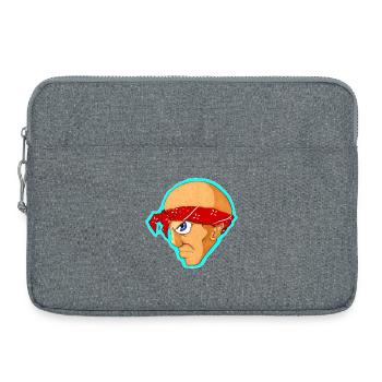 "Loco" - Laptoptasche 15" - Grau meliert - Vorne