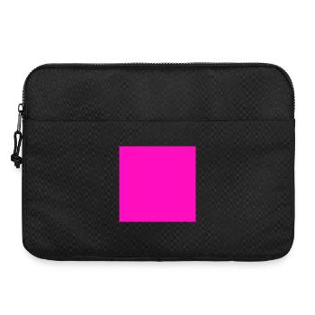 Pink Background Texture Customize Template - Laptop bag 15" - black - Front