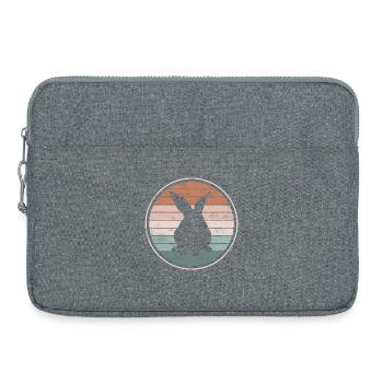 rabbit - Laptop bag 15" - heather grey - Front