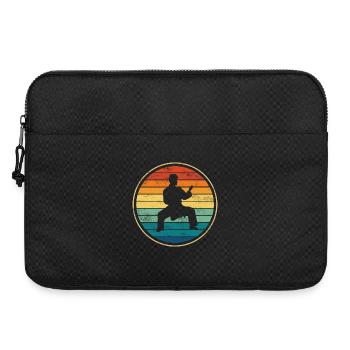 Karate Kampfsport - Laptoptasche 15" - Schwarz - Vorne