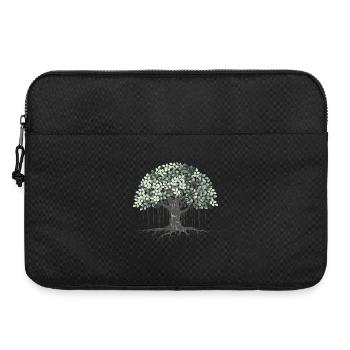 Racines de l’Arbre de Vie Vieille chemise zen puissante - Sacoche pour ordinateur portable 15 pouces - noir - Devant