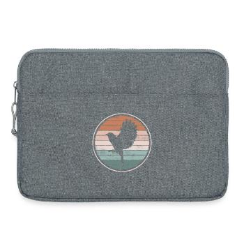 Bird Birds - Laptop bag 15" - heather grey - Front