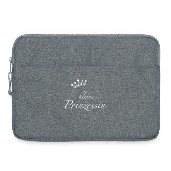 Kleine Prinzessin - Laptoptasche 15" - Grau meliert - Vorne