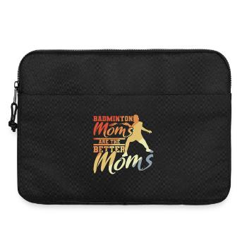 Badminton Mutter - Laptoptasche 15" - Schwarz - Vorne