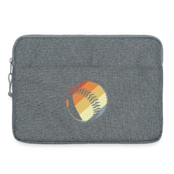 Vintage Baseball - Laptoptasche 15" - Grau meliert - Vorne