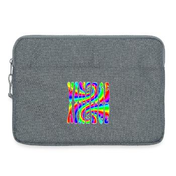 VINTAGE - Laptop bag 15" - heather grey - Front