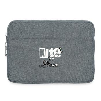 Kite - Laptop bag 15" - heather grey - Front