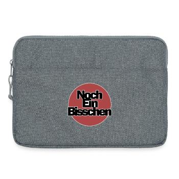 Nocturnal Moods Saying Design - Laptop bag 15" - heather grey - Front