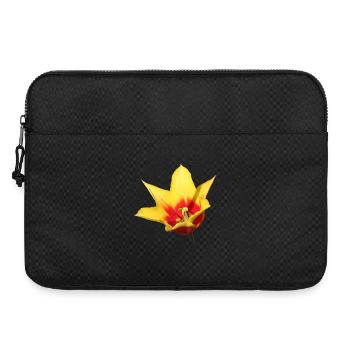 Tulipe – Réveil printanier en couleur - Sacoche pour ordinateur portable 15 pouces - noir - Devant