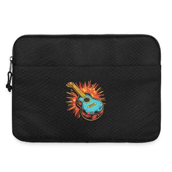 Ukulele Graphics - Laptop bag 15" - black - Front